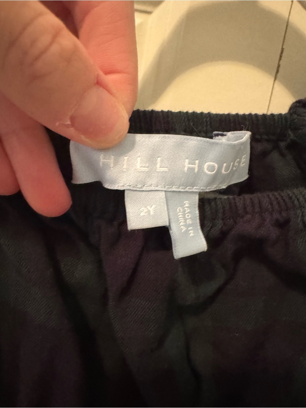 Hill House Kids 2t Dress Blackwatch